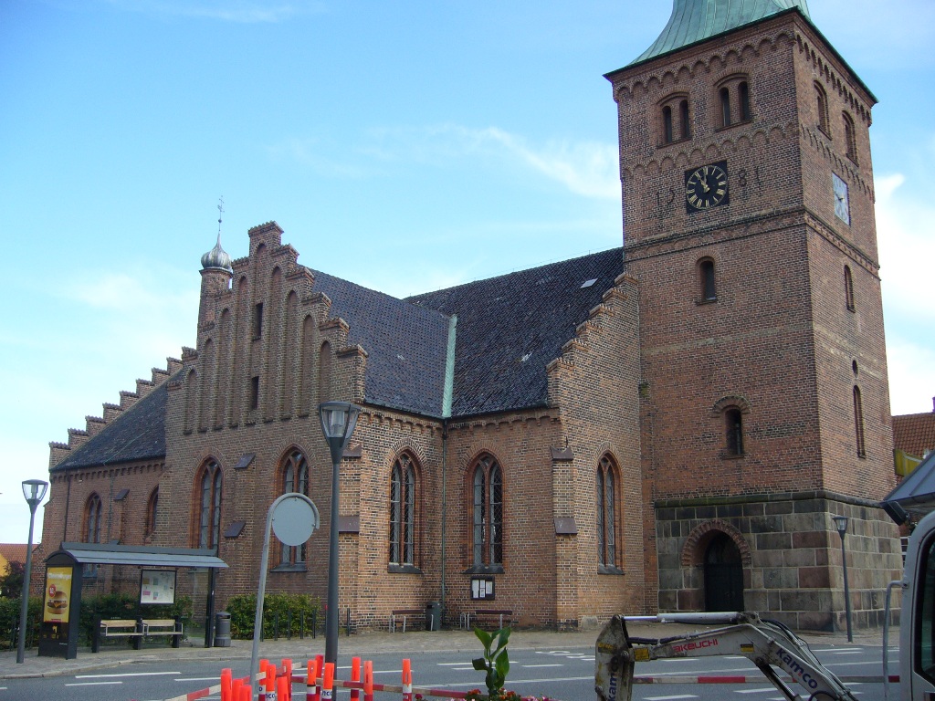 Vor Frue Kirke (Vr Fru Kyrkan), Nyborg, den 21. juni 2009